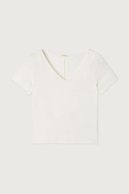 American Vintage - T-shirt - Hvid - Aksun