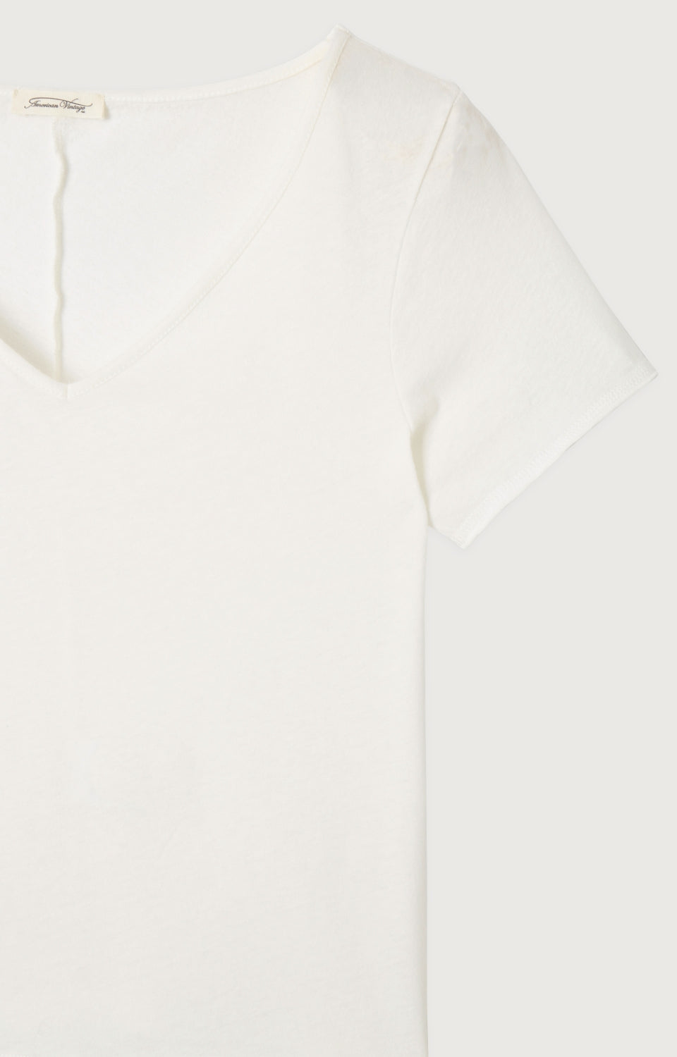 American Vintage - T-shirt - Hvid - Aksun