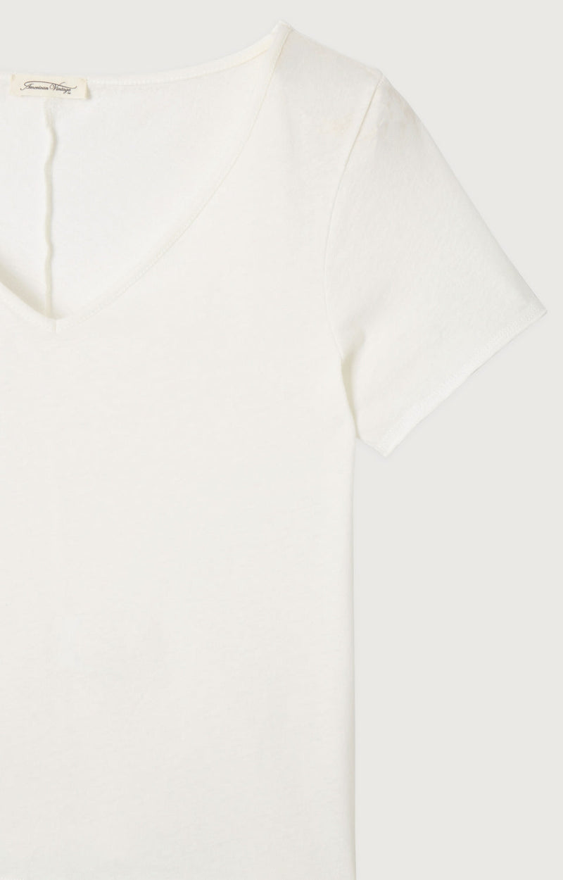 American Vintage - T-shirt - Hvid - Aksun