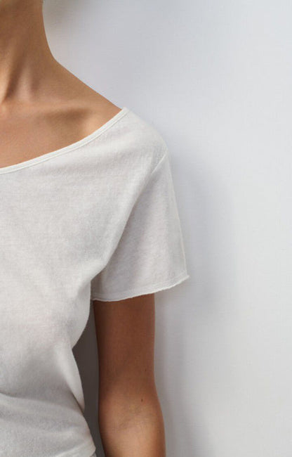 American Vintage - T-shirt - Hvid - Aksun