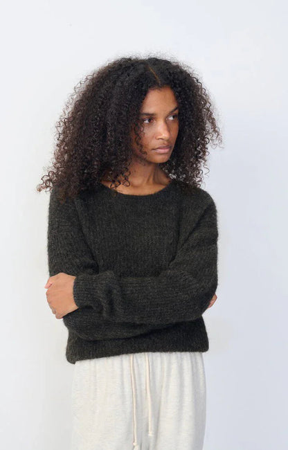 American Vintage - Sweater - Charcoal Melange - East