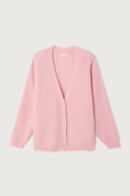 American Vintage - Cardigan - Lyserød - East