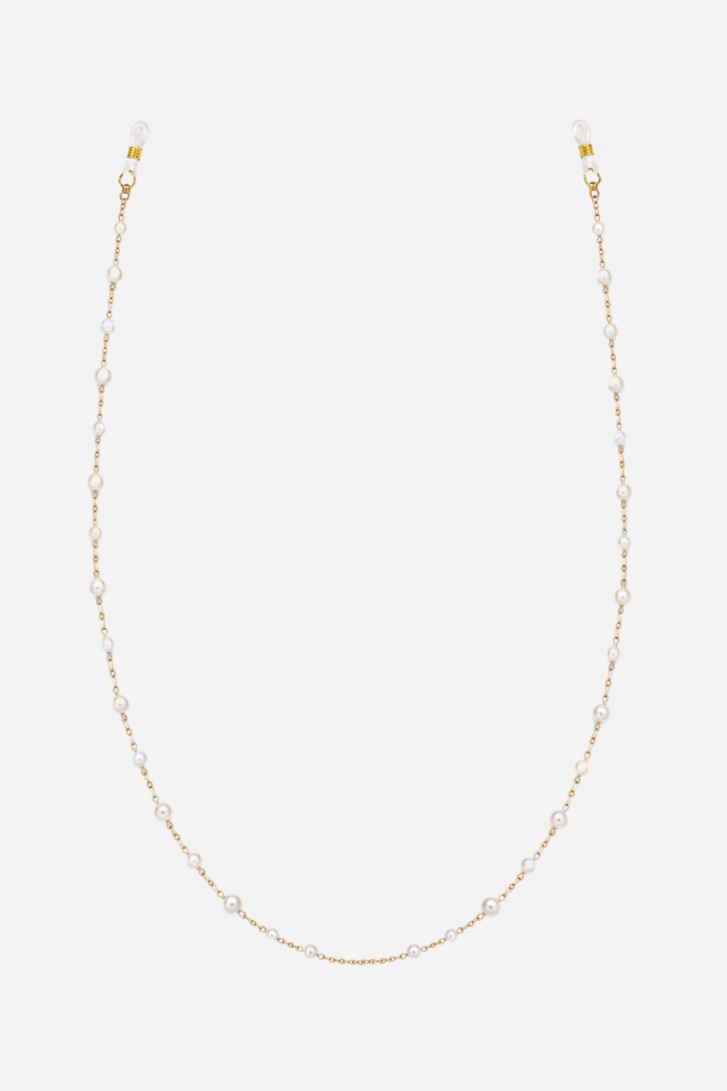 Andcopenhagen Basic - Brillekæde - Pearl/Gold Chain - Nina