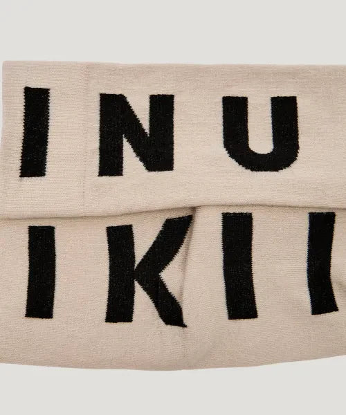 Inuikii - Sokker - Taupe/Black - Jacquard