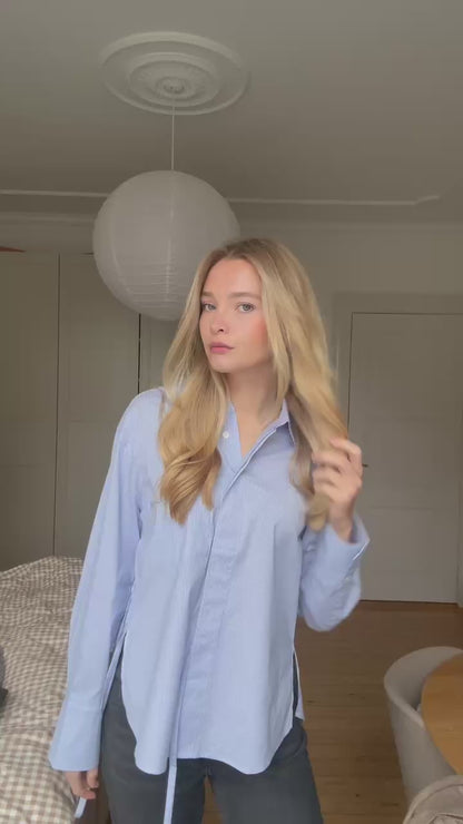 The Collection - Skjorte - Blue/White - Nova