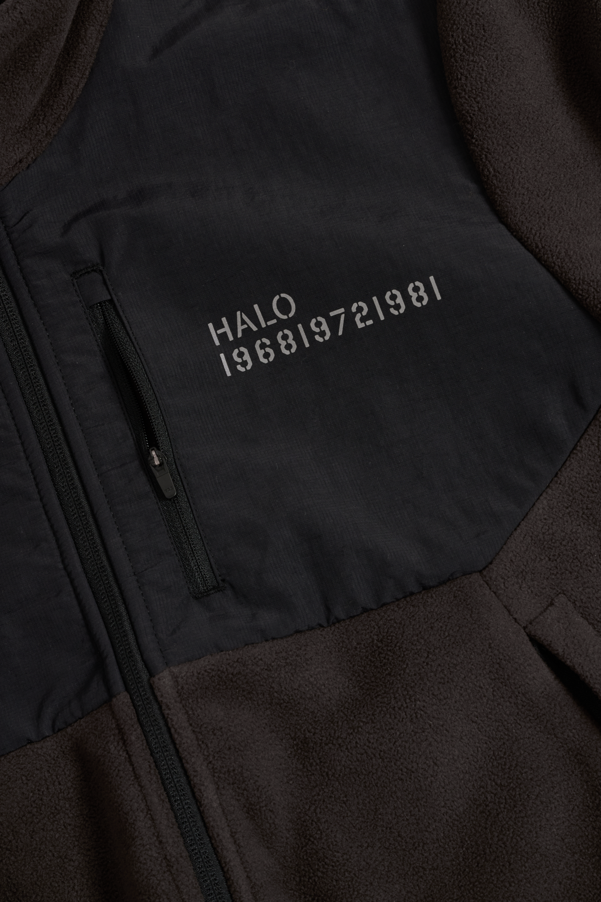 Halo - Fleece jakke -  Chocolate torte 8070 - Blocked Zip Fleece