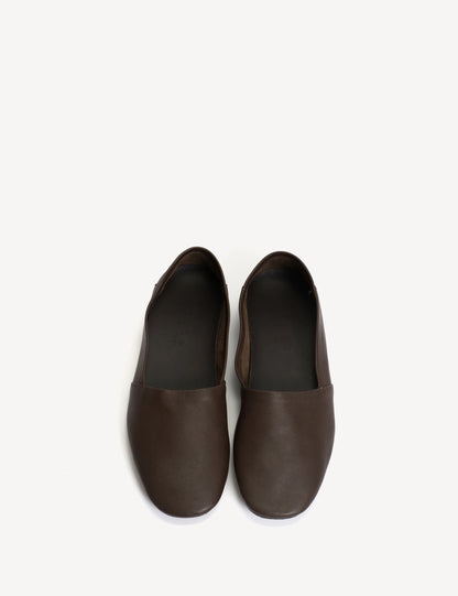 Dico - Læder Loafers - Dark Brown - Softice