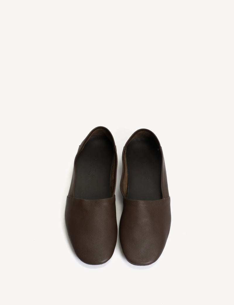 Dico - Læder Loafers - Dark Brown - Softice