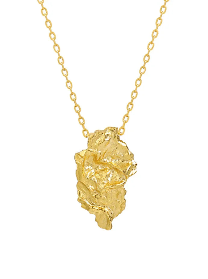 Andcopenhagen Jewelry - Halskæde - 18 karat guldbelagt 925 sterlingsølv - Mona