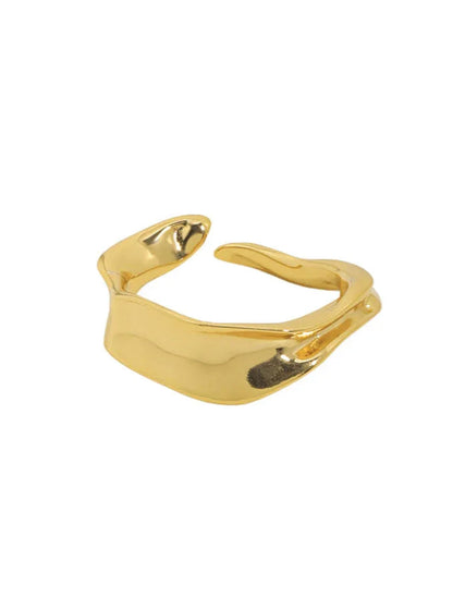 Andcopenhagen Jewelry - Ring - 18 karat guldbelagt 925 sterlingsølv - Vilja