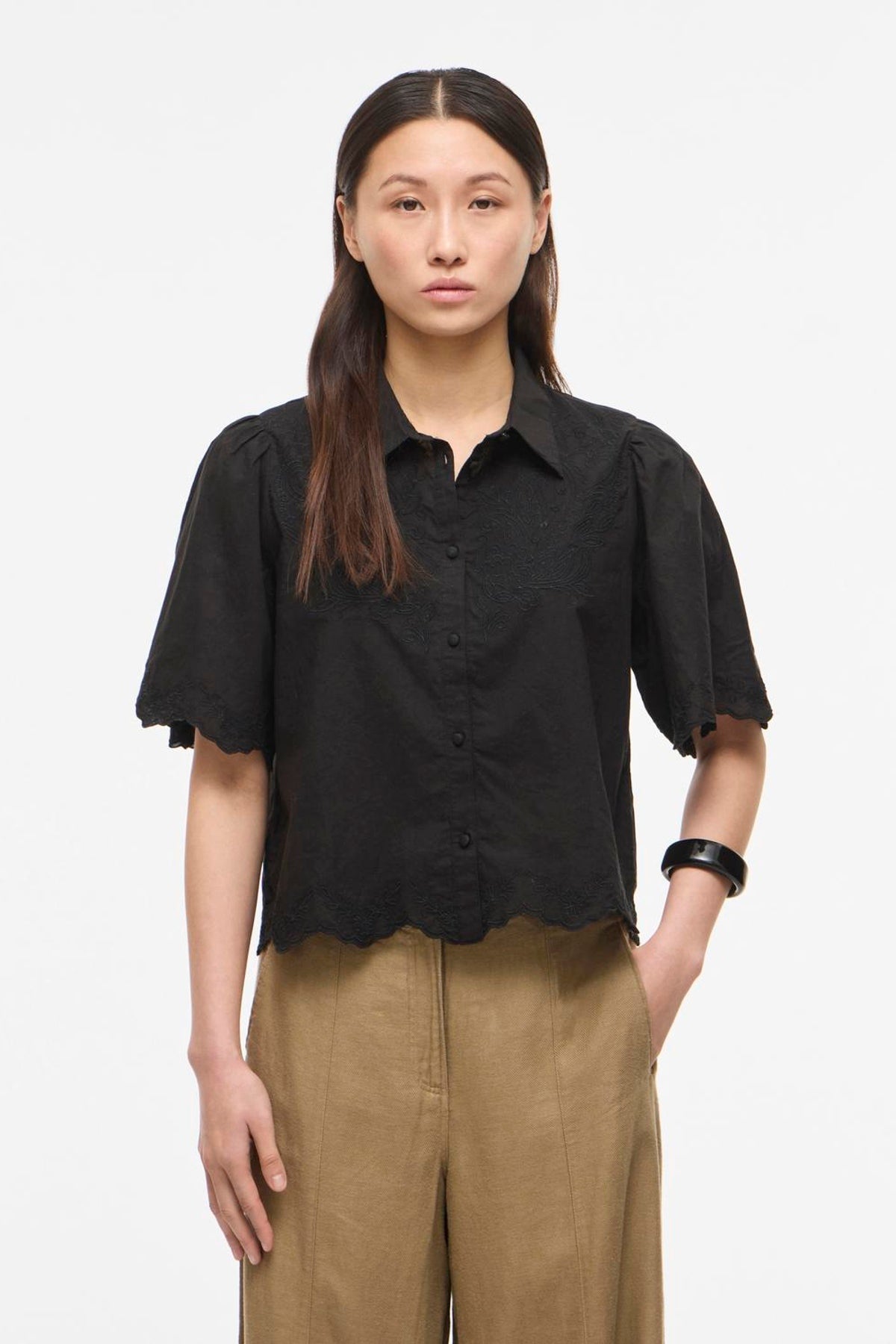 Rouge Edit - Skjorte - Meteorite - Roukay