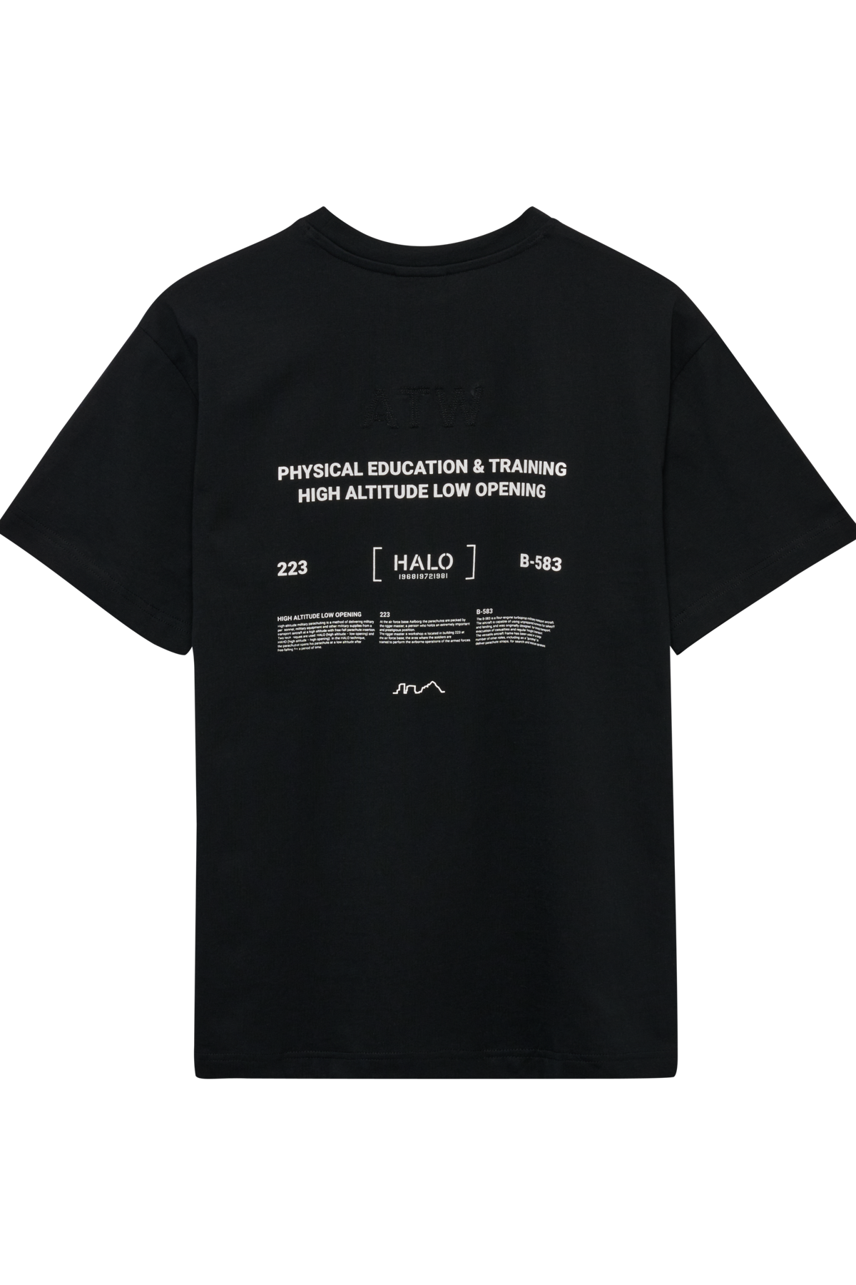 Halo - T-shirt - Black - Halo