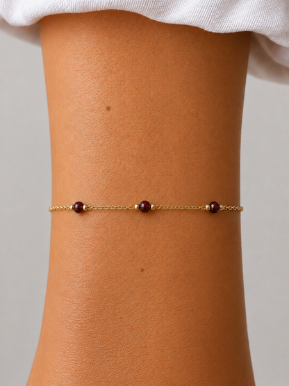 Nine Jewelry - Samik Amber Bracelet