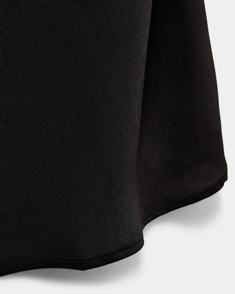 Satin nederdel - Black - S2452102 - Sofie Schnoor