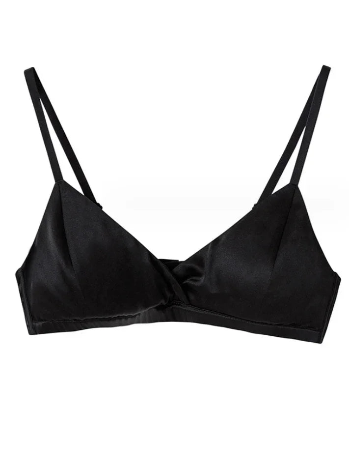 Silke bralette - Sort - AndCopenhagen Sanny