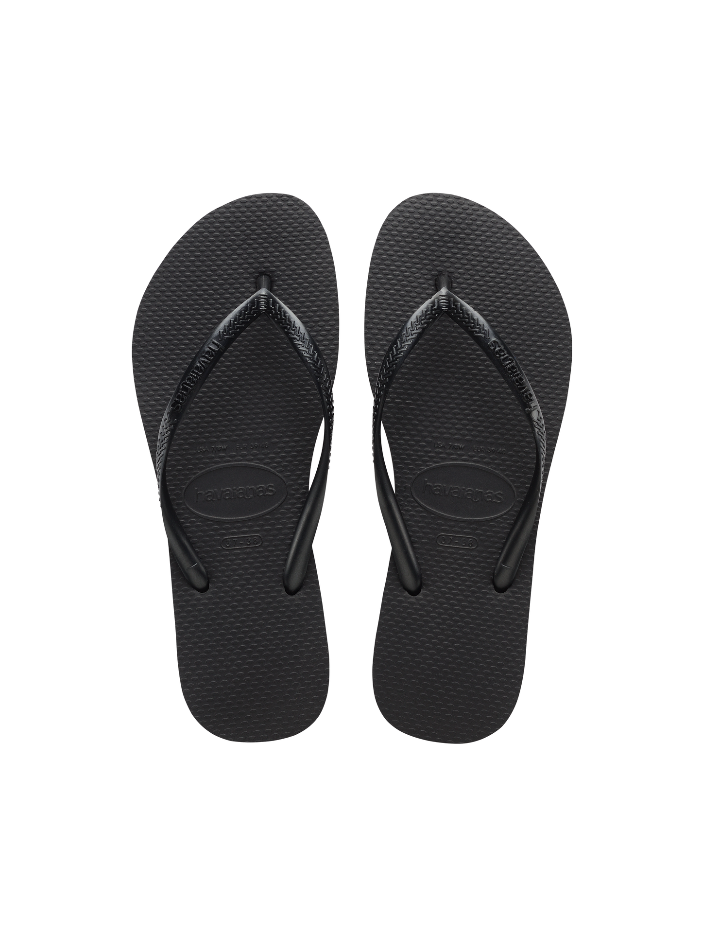 Havaianas - Klipklapper - Black (0090) - Slim sss