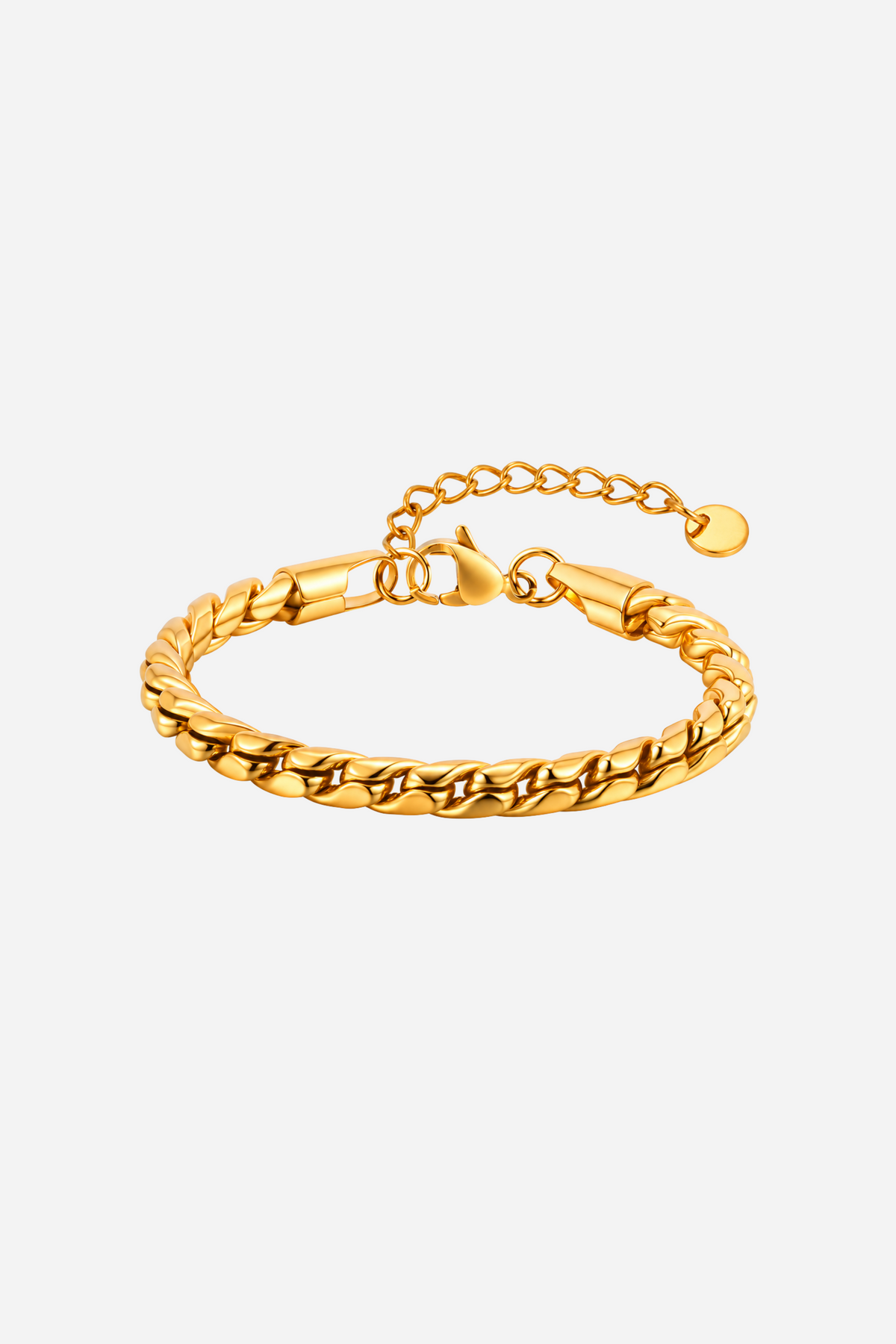 NINE armbånd i guldfarvet design