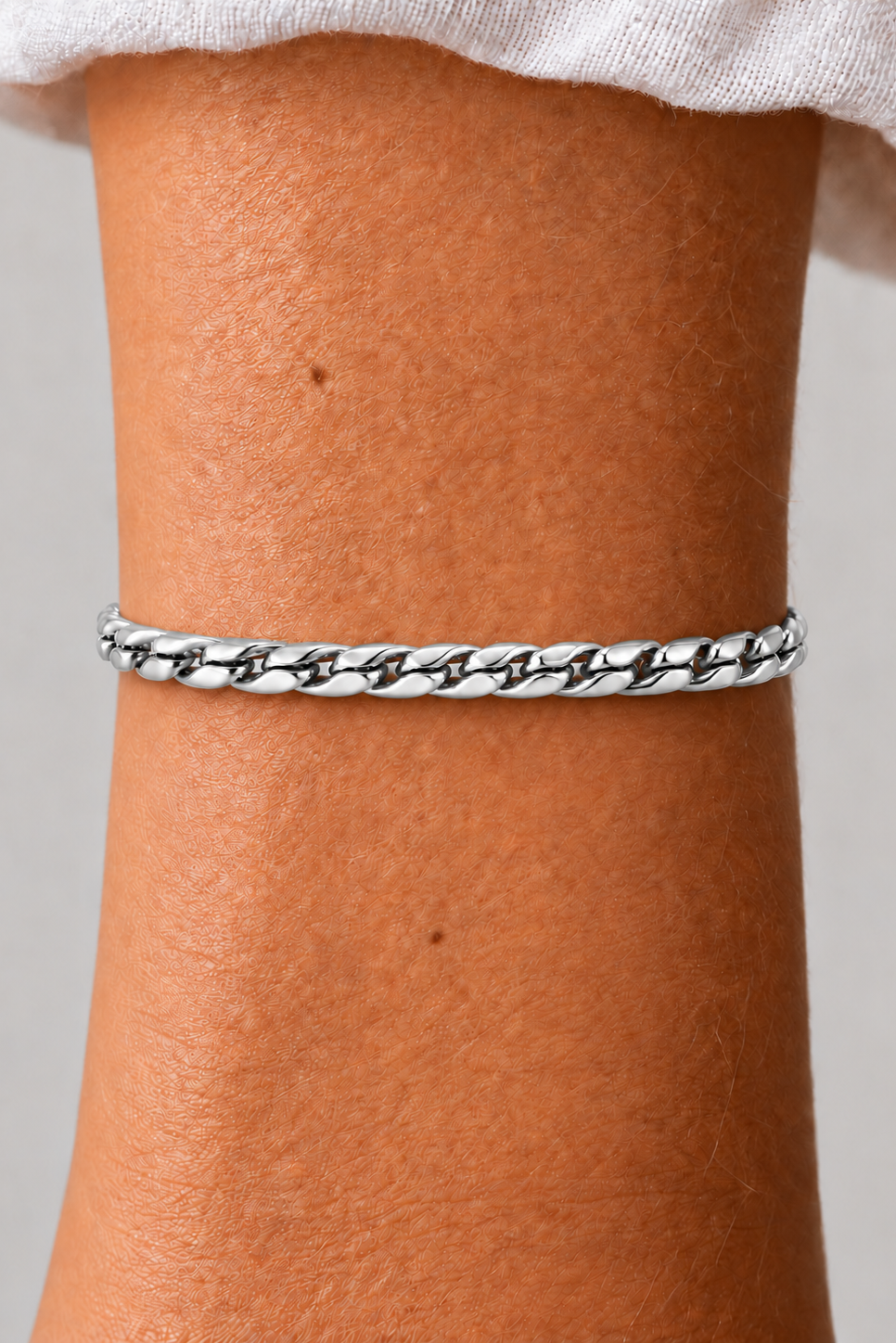 Nine Jewelry armbånd snake i messing