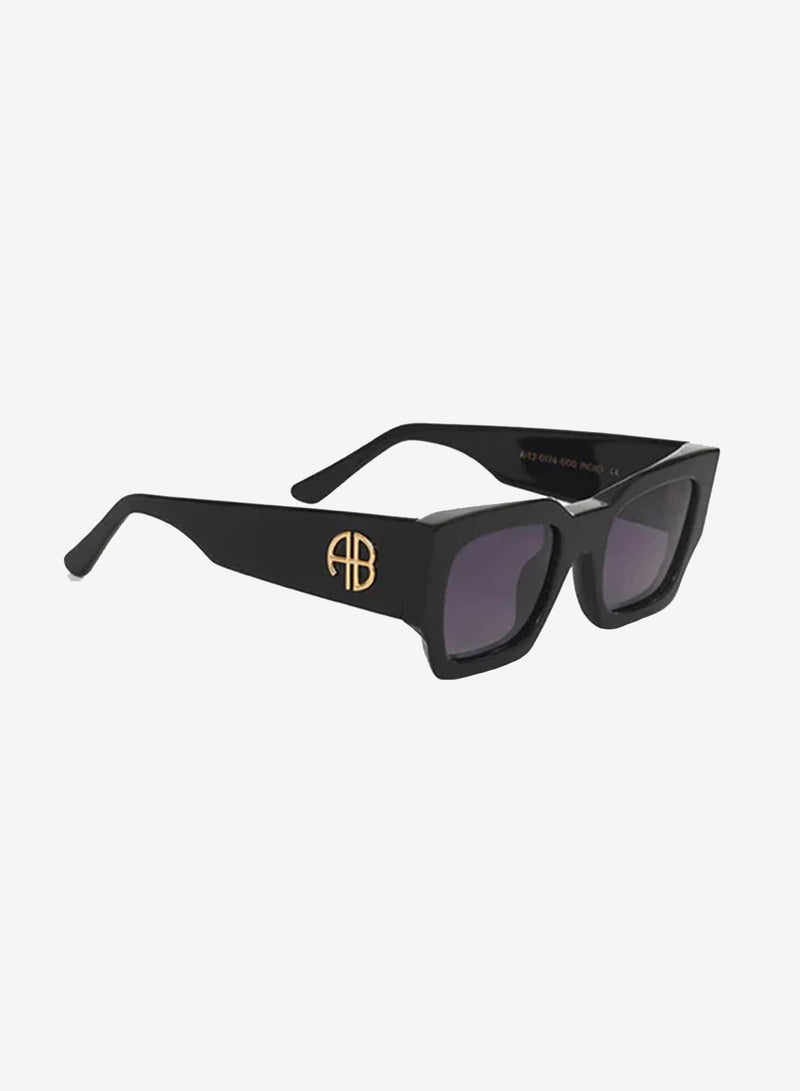 Anine Bing Indio Sunglasses Monogram Black