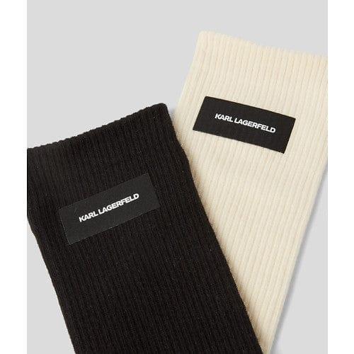 Strømper - ESSENTIAL LOGO PACK OF 2 - Karl Lagerfeld