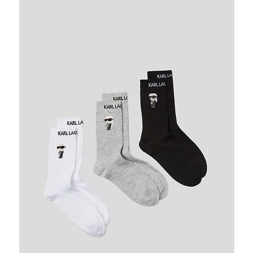 Karl Lagerfeld strømper Strømper - IKONIK 2.0 SOCKS 3 PACK - Karl lagerfeld