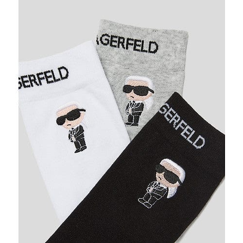 Karl Lagerfeld strømper Strømper - IKONIK 2.0 SOCKS 3 PACK - Karl lagerfeld