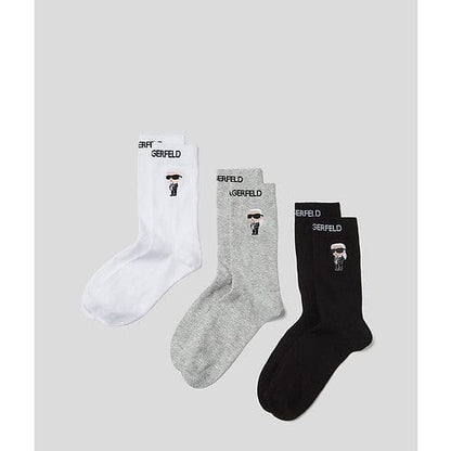 Karl Lagerfeld strømper Strømper - IKONIK 2.0 SOCKS 3 PACK - Karl lagerfeld