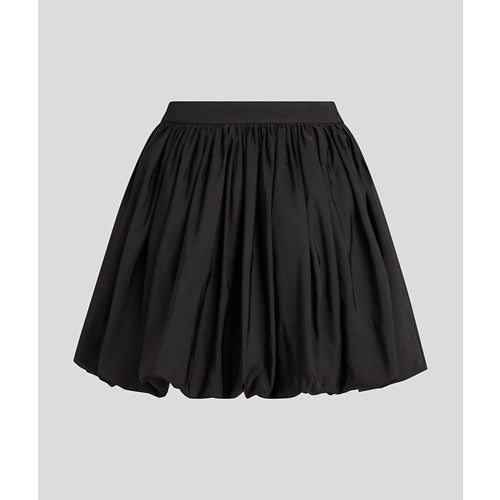 Karl Lagerfeld - Nederdel - Sort - Taffeta skirt