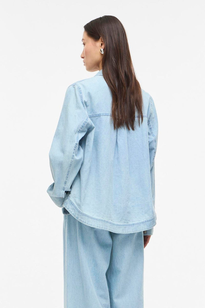 Rouge Edit - Skjorte - Light blue denim - Roufrancie mae