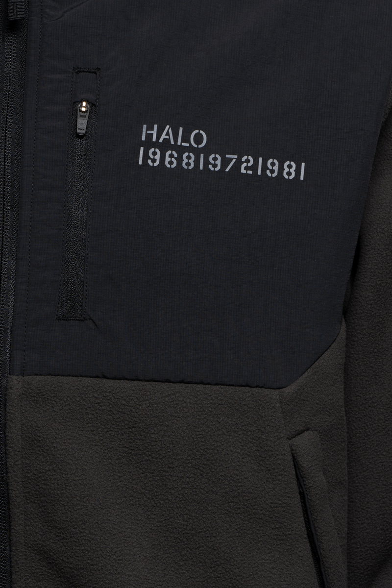 Halo - Fleece jakke - Raven - Blocked Zip Fleece