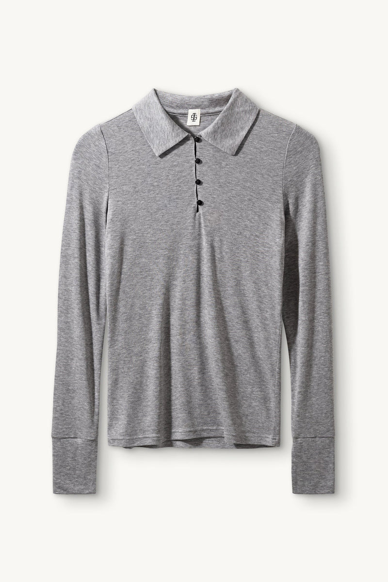 The Garment - Polo - Grå - Bree Polo Tee