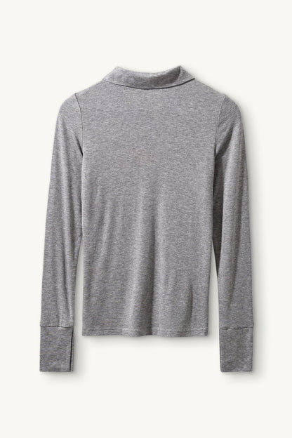 The Garment - Polo - Grå - Bree Polo Tee