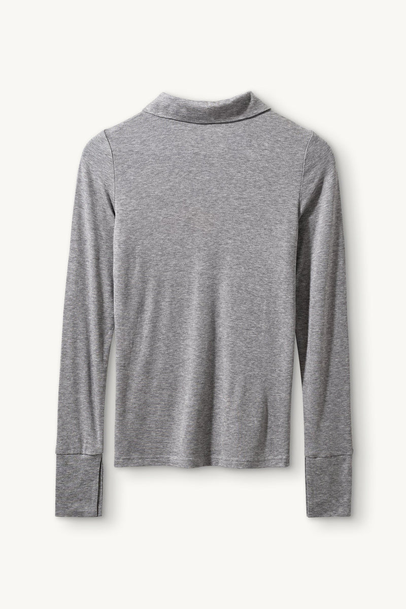 The Garment - Polo - Grå - Bree Polo Tee