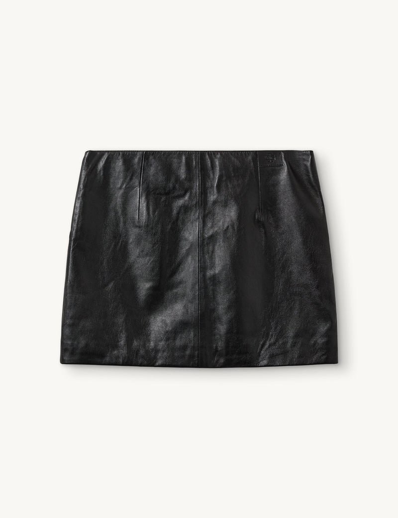 The Garment - Nederdel - Sort - Soho Mini Button Skirt