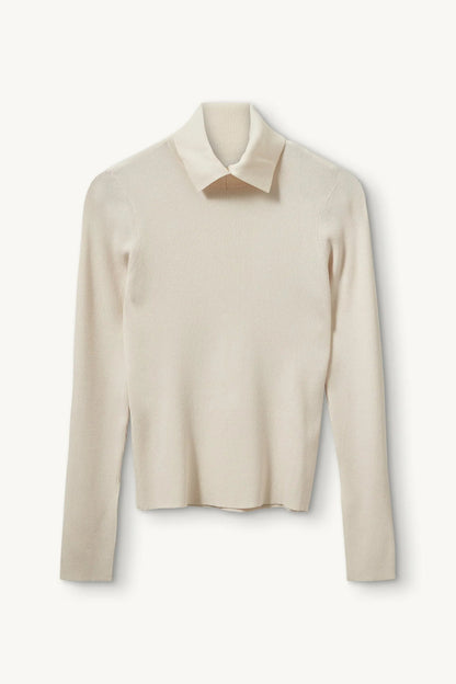 The Garment - Strikbluse - Creme - Madison