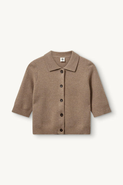 The Garment - Cardigan - Brun - Como Cropped Cardigan