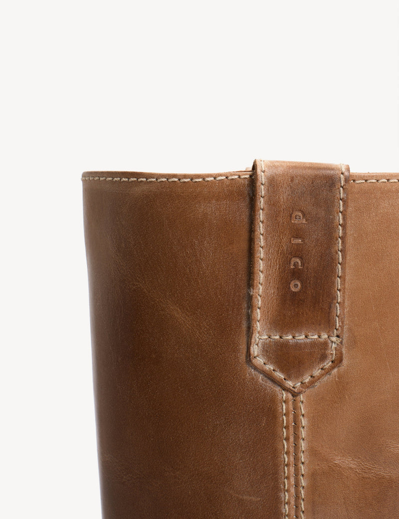 Dico - Skind Støvle - Dark Tan - Julia Gaucho