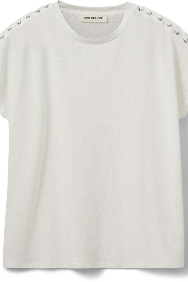 Sofie Schnoor - T-shirt - Off White - Aleid