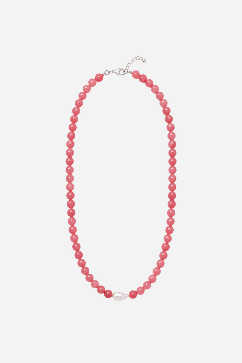 Andcopenhagen Jewelry - Halskæde - Cherry Quartz - Yama