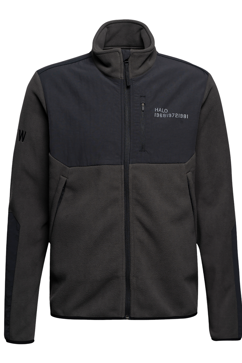 Halo - Fleece jakke - Raven - Blocked Zip Fleece