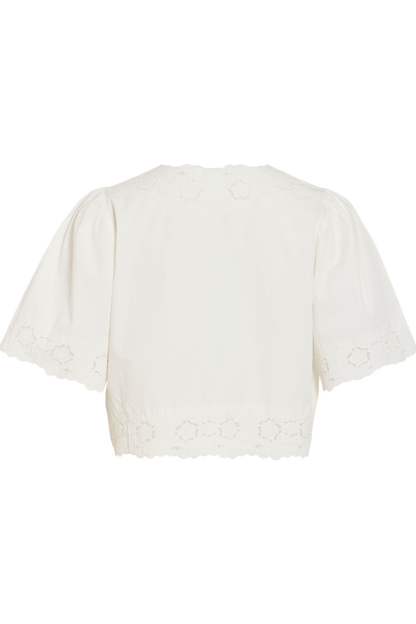 Rouge Edit - Top - Cloud Dancer - Rouamory