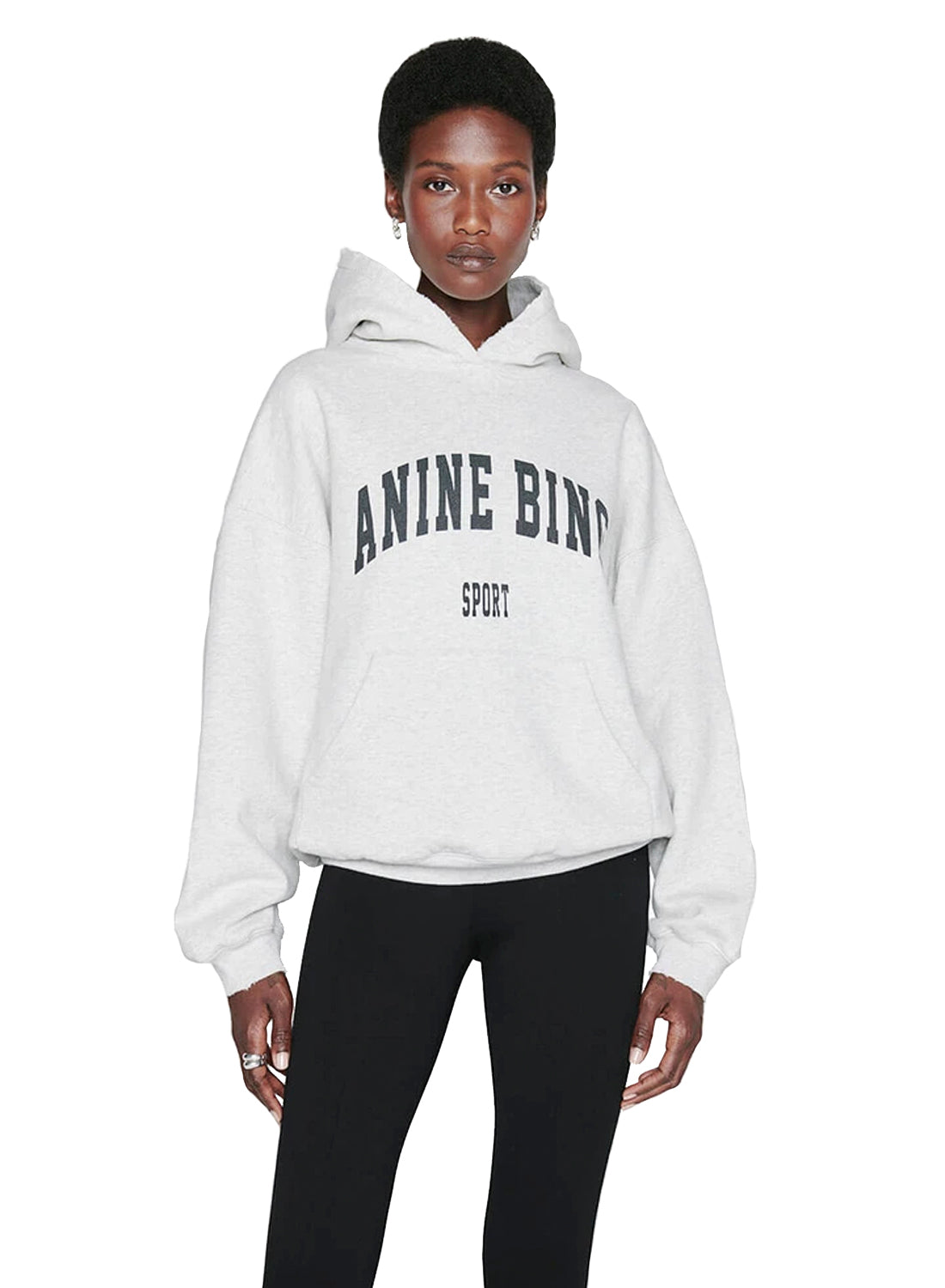 Anine Bing Harvey Sweatshirt Heather Grey