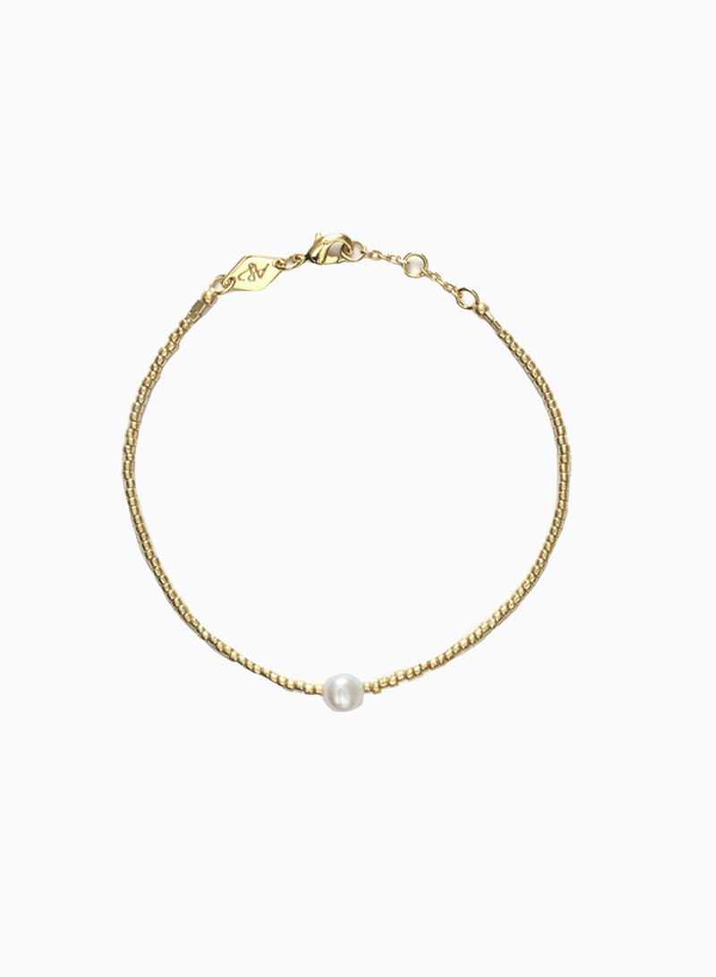 Anni Lu Pearly Bracelet Gold