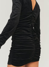 Designers Remix Francine Short Dress Black